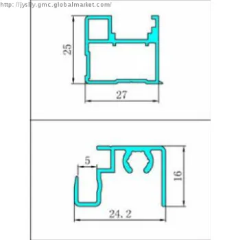brilliant design customized made aluminium profiles for sliding doors