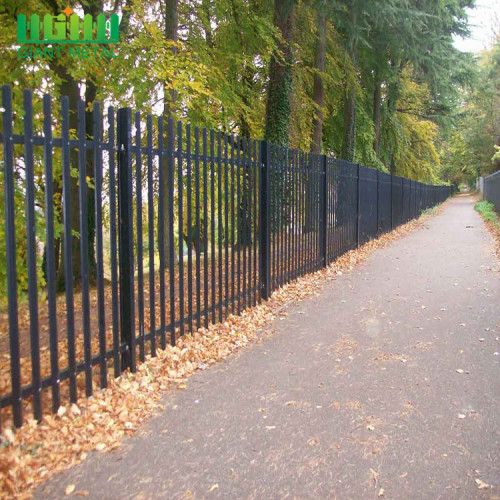 Heavy Duty Galvanized DW Metal Palisade Pagar