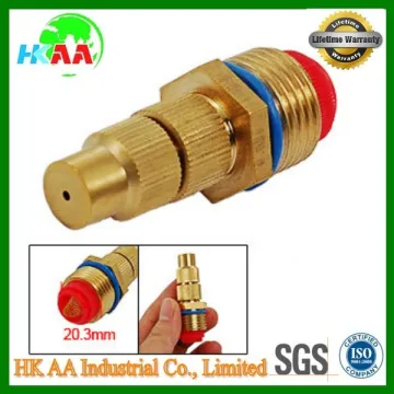 male thread brass water spray nozzle gold tone water curtain nozzle for gardening free shipping