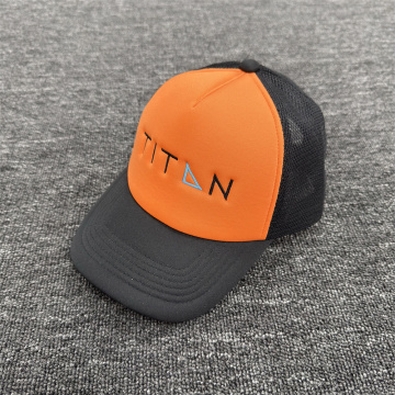 Custom Printed Logo 3D Puff Printing Mesh Foam Trucker Hats