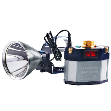 Split Type Portable High Power Rechargeable LED Mining Headlamp and Torch
