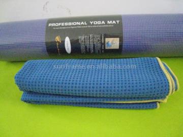 microfiber skidless yoga mat towel