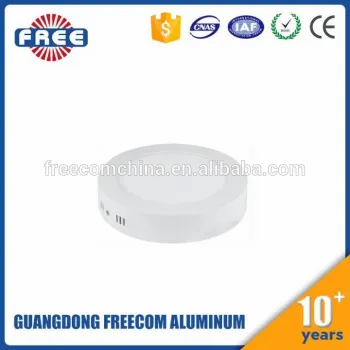 Small power long life 12w PLY3 round led panel light housing