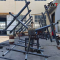 Instalação eficiente de torre no telhado