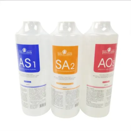 Korean 400ml Hydra Dermabrasion Solution for Aqua Peel Beauty Machine