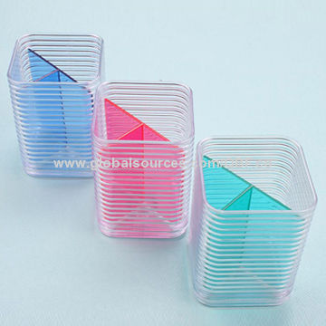 Cute Plastic Office Desk Pen Stand without Office Accessories