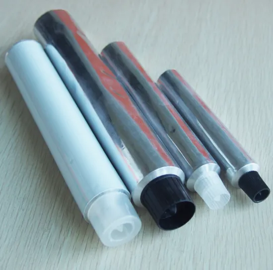 High quality collapsible aluminum tubes for paste adhesive glue