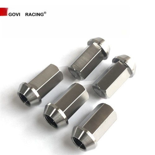 Beenden Sie die Open Titanium Wheel Lug Nuss