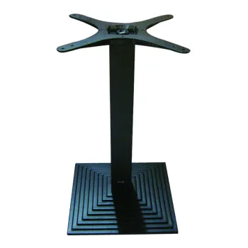 Rectangle Sand Black Cast Iron Step Sport Venue Table Base