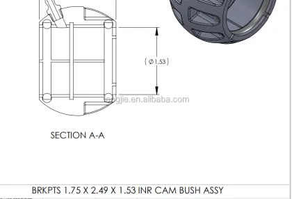 Shaoxing Fangjie Truck Diesel Camshaft Repair Kits for SAF Type Axles