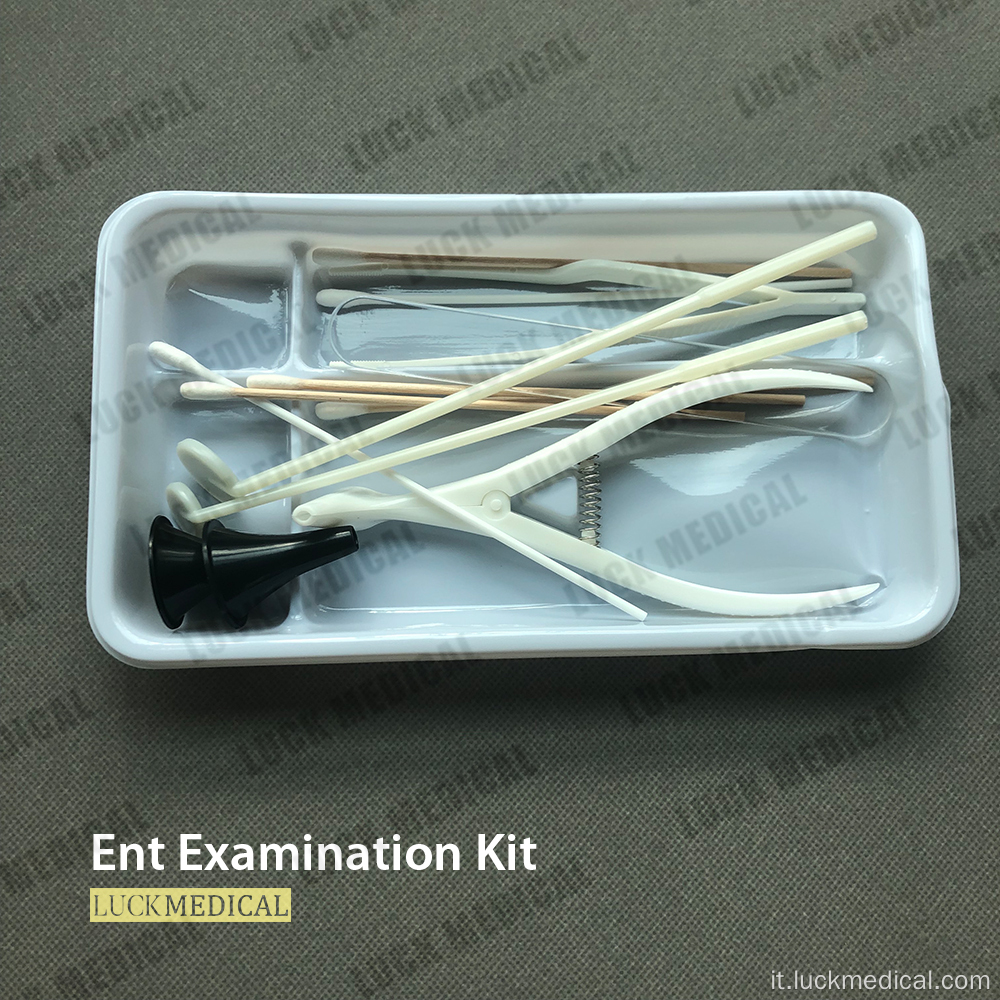 Kit esame sterile monouso aggiornato