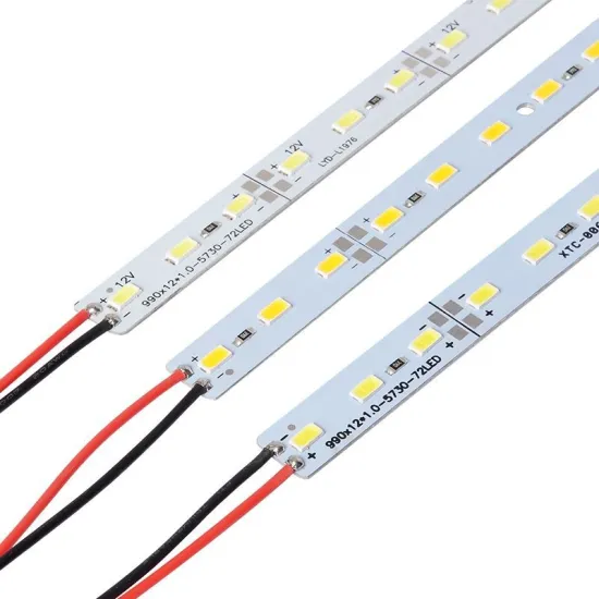 Wholesale 2835 Hard Light Bar Aluminum Substrate LED Patch Counter Shelf Light Bar 12V Low Voltage Rigid LED Strip