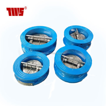 Kilang langsung DN40-DN800 Wafer Jenis Injap Semak Dual Plate Non-Return