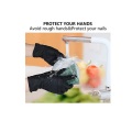 Good quality black nitrile gloves