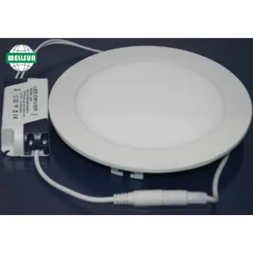 12W long life round led panel lights
