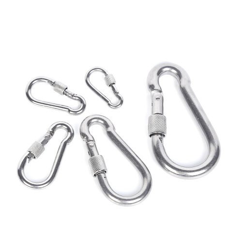 Wear-resistant stainless steel spring buckle Gourd-shaped stainless steel spring buckle Manufactory