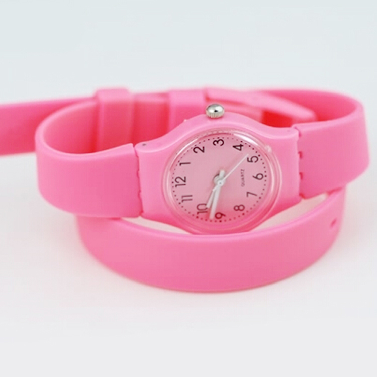 Long Strap Plastic Silicone Watches