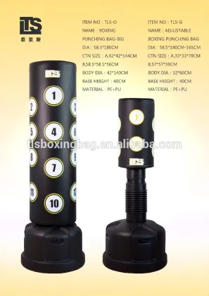 PU Leather Boxing Punching Bag Boxing Training Gear