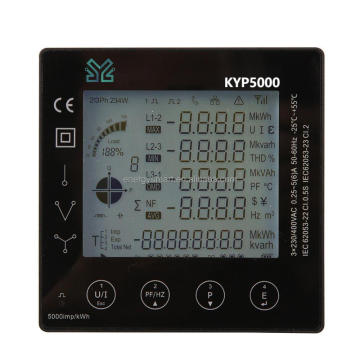 Modbus RS485 CT Schermo di potenza multifunzione Schermo multifunzione