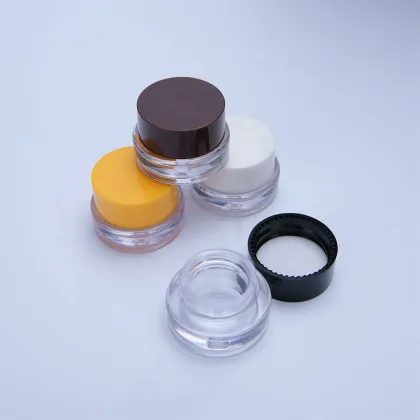 Custom Logo Cosmetics Packaging: Eyeshadow Jars, Cream Samples, and Lipstick Containers