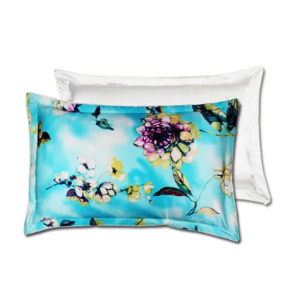 Eco-Friendly Luxury Mulberry Silk Pillow Case - 100% Soft Decorative Home Adult