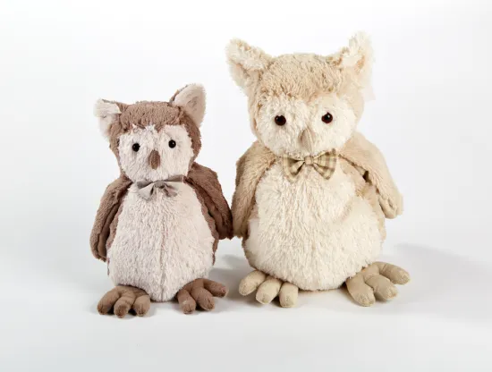Hot Seller Lively Dark Brown Owl Plush Toy