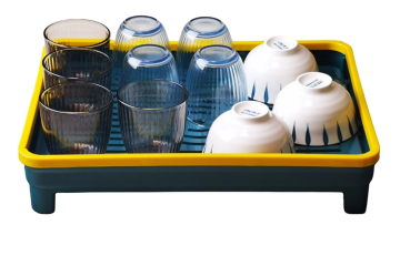 Plastic Water Storage and Drainage Tea Tray