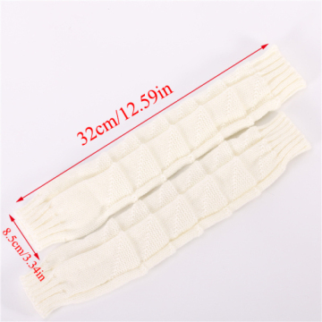 Female Gloves Causal Women's Gloves Twist Fingerless Gloves Winter Arm Warmer Long Knit Mitten For Women Handschoen