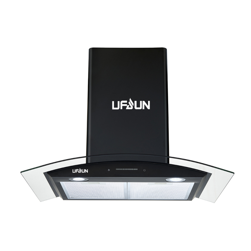 Kitchen Range Hood with Copper Motor Chinese Touch Control Wall Mounted CB CE Stainless Steel Range Hood