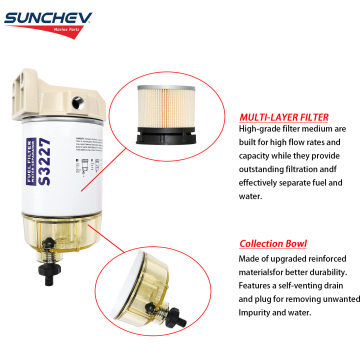 S3227 Oil Water Separator For Yamaha