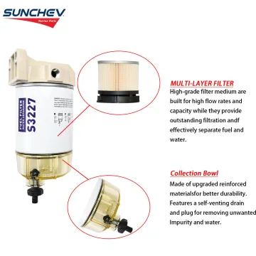 S3227 Oil Water Separator For Yamaha