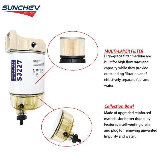 S3227 Oil Water Separator For Yamaha