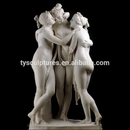 Famous people statue the three graces marble statue for sale