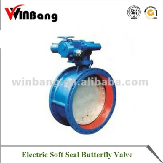 Electric Soft Seal Butterfly Valve Model:WB-D941X