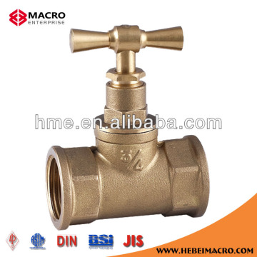 Chrome brass stop valve 125 Psi