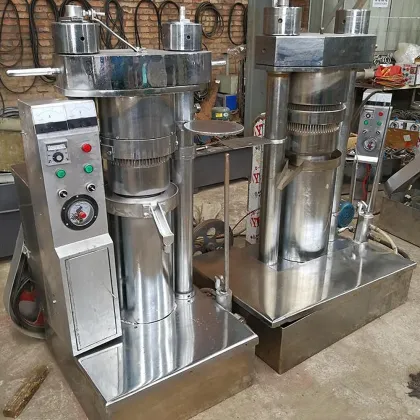 Sesame and Olive Oil Extraction Machinery: Commercial Hydraulic Hot and Cold Oil Press Machine