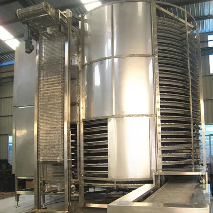 sprial quick freezing machine