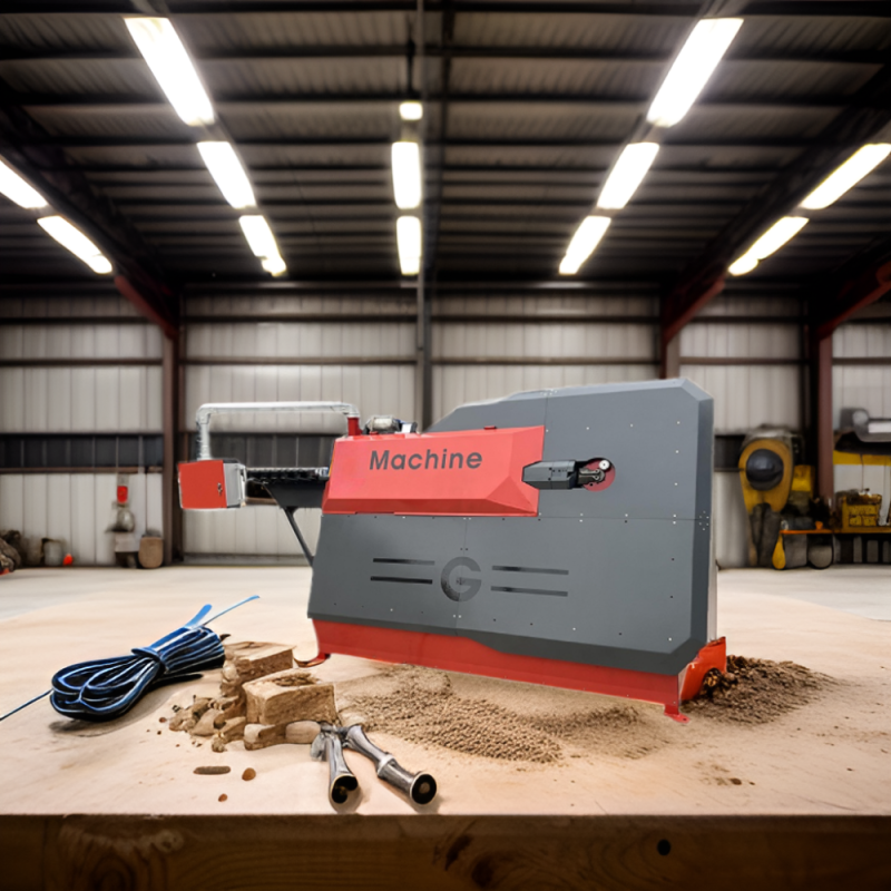 CNC Automatic Portable Rebar Bending Machine - Reliable Motor and PLC Control