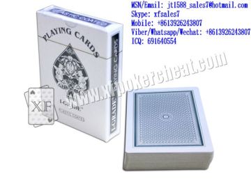 XF I-GRADE Plastic Playing Cards With Invisible Ink Markings For Lenses And Poker Scanner