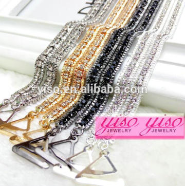 multi color choose fashion crystal beaded luxury bra straps