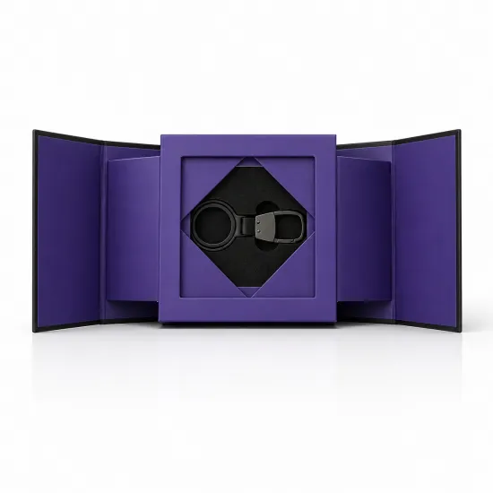 Luxury Double Door Gift Box with Diamond Reveal