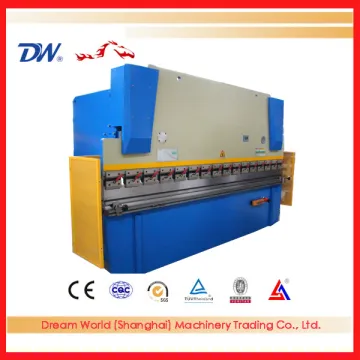 Hydraulic sheet metal bending and press brake WC67Y 63T/2500