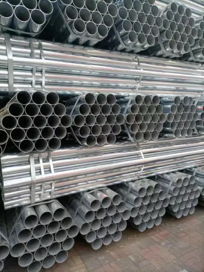 High Guaranteed black finishing galvanized iron pipe