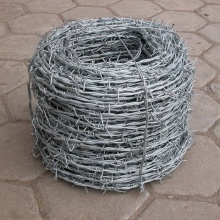 Prison Galvanized barbed wire fencing