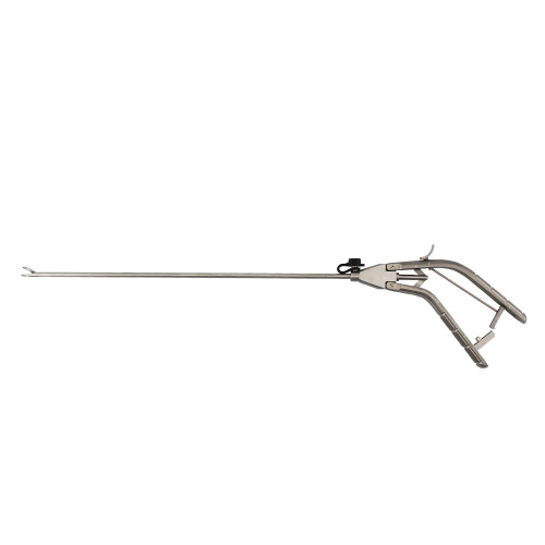 Arma de aço inoxidável em forma de pinça de suporte de agulha reta