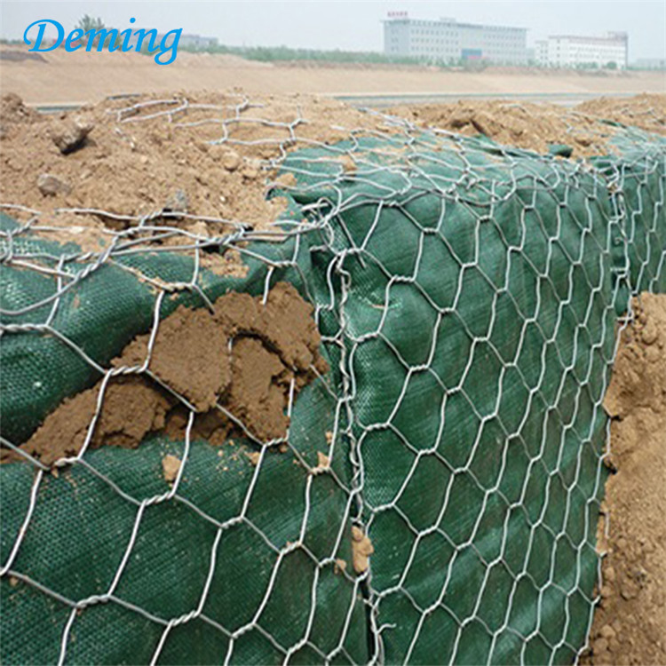 highly galvanized wire gabion mesh cages/baskets