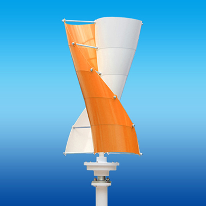 Spiral Wind Turbine Vertical Axis