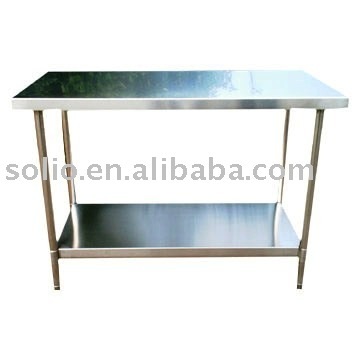 stainless steel metal table out door table restaurant work table
