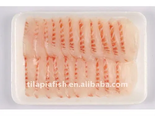 Frozen Tilapia Fish Fillet with individual packing bag