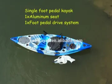 single foot pedal kayak